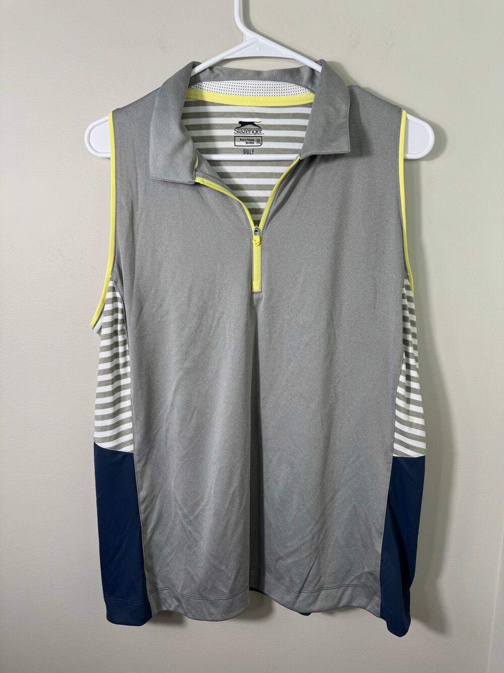 Slazenger Striped Golfing Tank Top Women's XL